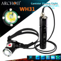 Archon 26650 Akku Taucher Kanister LED Taschenlampen wasserdicht IP68 Wh31